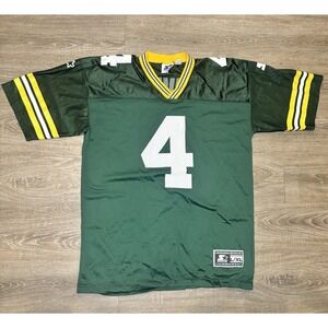 Vintage 90s‎ Starter Brett Favre Green Bay Packers Jersey NFL Football Mens L/XL